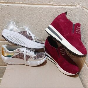 2 Pairs of women EU size 36 sneakers/ Shoes Bundle